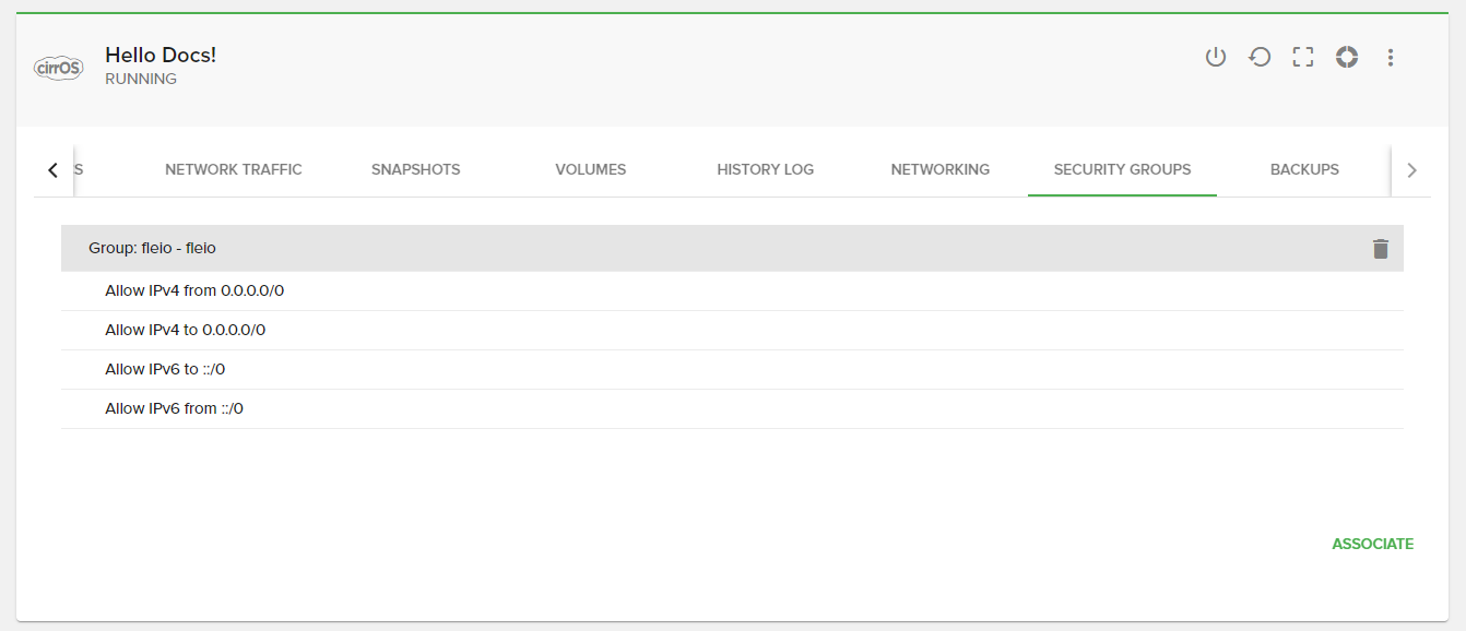 Staff / Cloud / Instances — Fleio 2026.02 documentation
