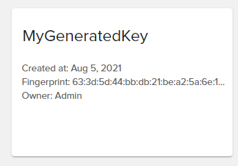 Staff / Cloud / SSH Keys — Fleio 2026.02 documentation