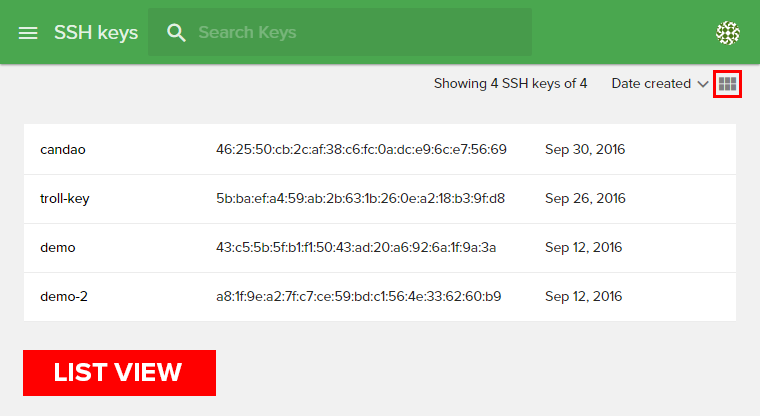 End-user / Cloud / SSH Keys — Fleio 2026.02 documentation