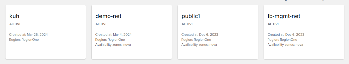 Staff / Cloud / Networks — Fleio 2026.03 documentation