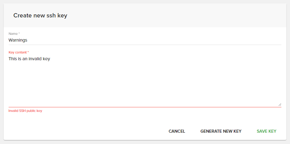 Staff / Cloud / SSH Keys — Fleio 2026.03 documentation